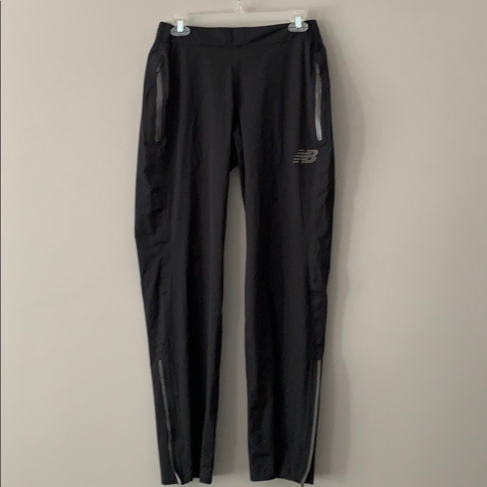 NEW BALANCE Workout Pants w/Ankle Zip Size Small